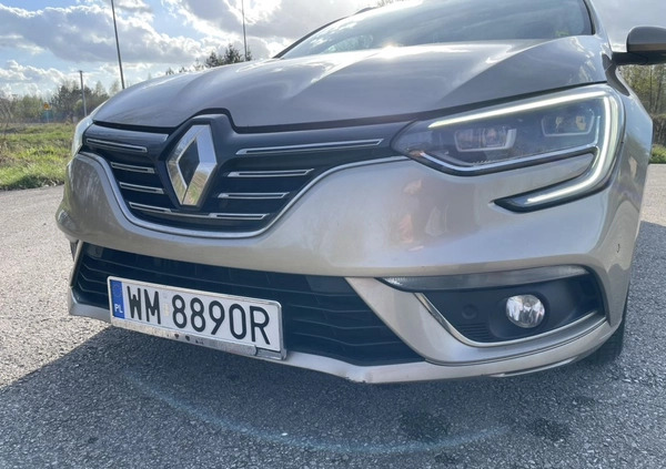 Renault Megane cena 39500 przebieg: 222000, rok produkcji 2016 z Jabłonowo Pomorskie małe 562